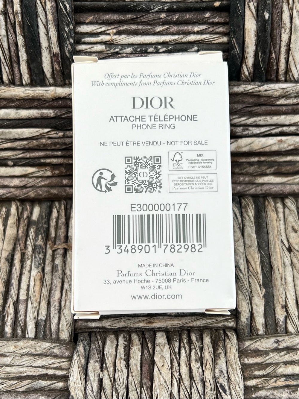 NIB Dior Beauty CD Phone Ring ✨ - Picture 6 of 6